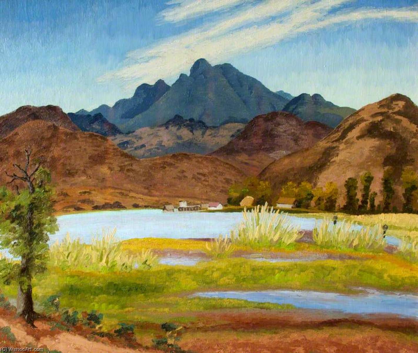 Wikioo.org - The Encyclopedia of Fine Arts - Painting, Artwork by Cedric Lockwood Morris - Lake Pátzcuaro