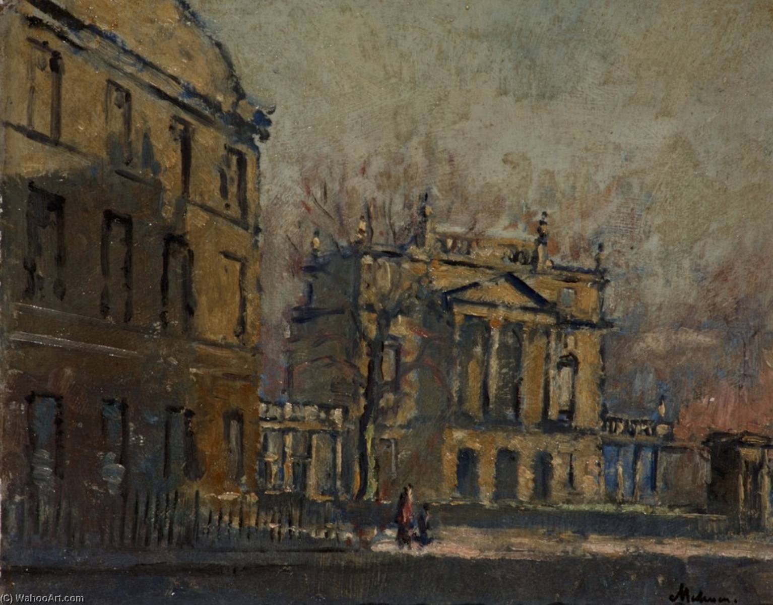 Wikioo.org - The Encyclopedia of Fine Arts - Painting, Artwork by Paul Ayshford Methuen - The Holburne of Menstrie Museum, Bath, 18 January 1940