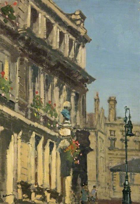 Wikioo.org - The Encyclopedia of Fine Arts - Painting, Artwork by Paul Ayshford Methuen - The Theatre Royal, Bath ('The Garrick's Head')