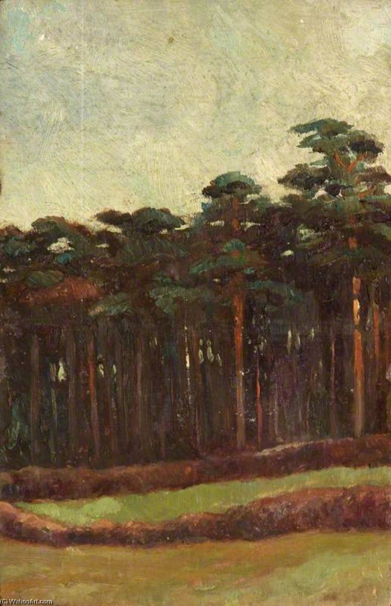 Wikioo.org - The Encyclopedia of Fine Arts - Painting, Artwork by Charles Paget Wade - A Park at Yoxford