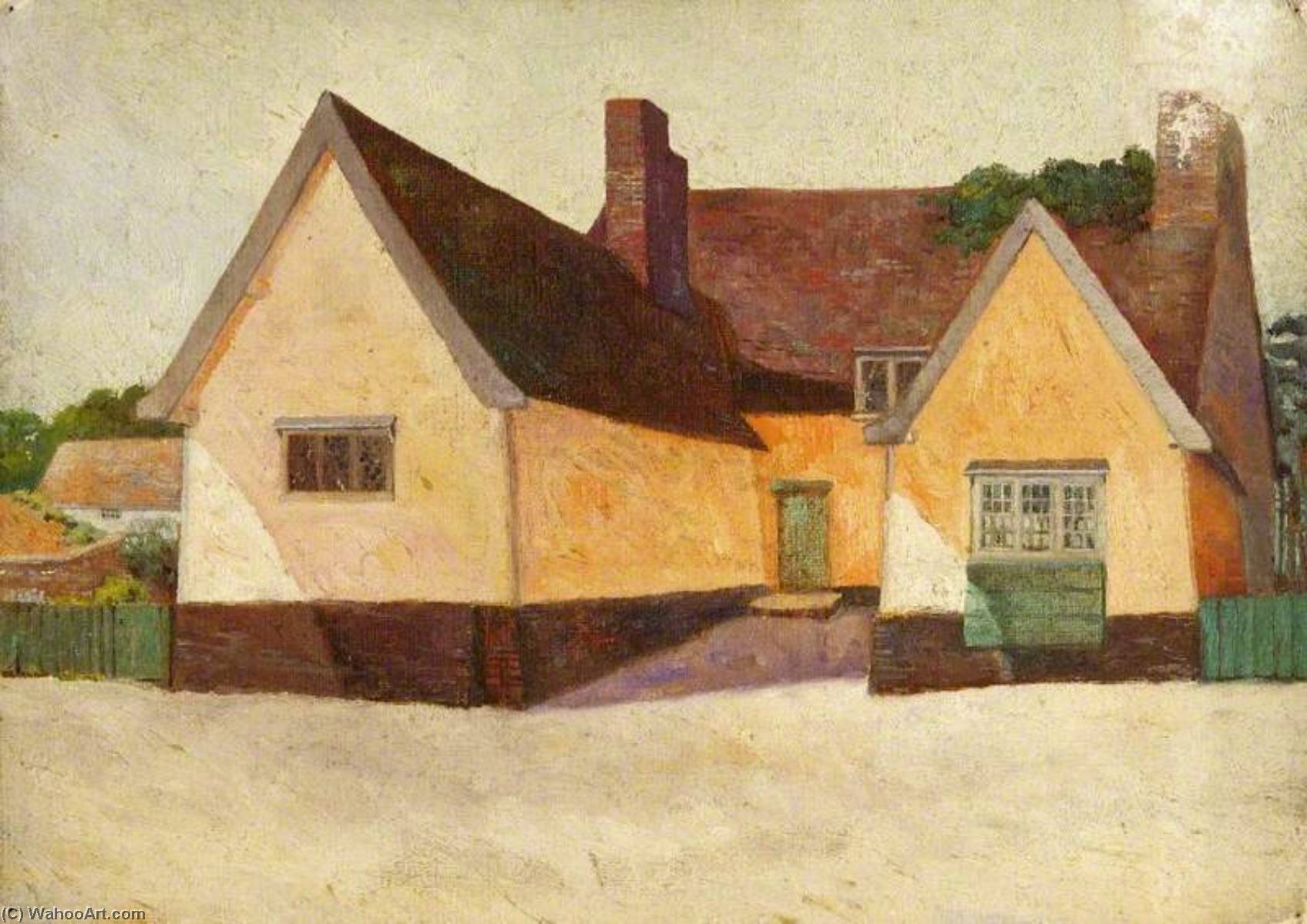 Wikioo.org - The Encyclopedia of Fine Arts - Painting, Artwork by Charles Paget Wade - Clement's Cottage, Yoxford