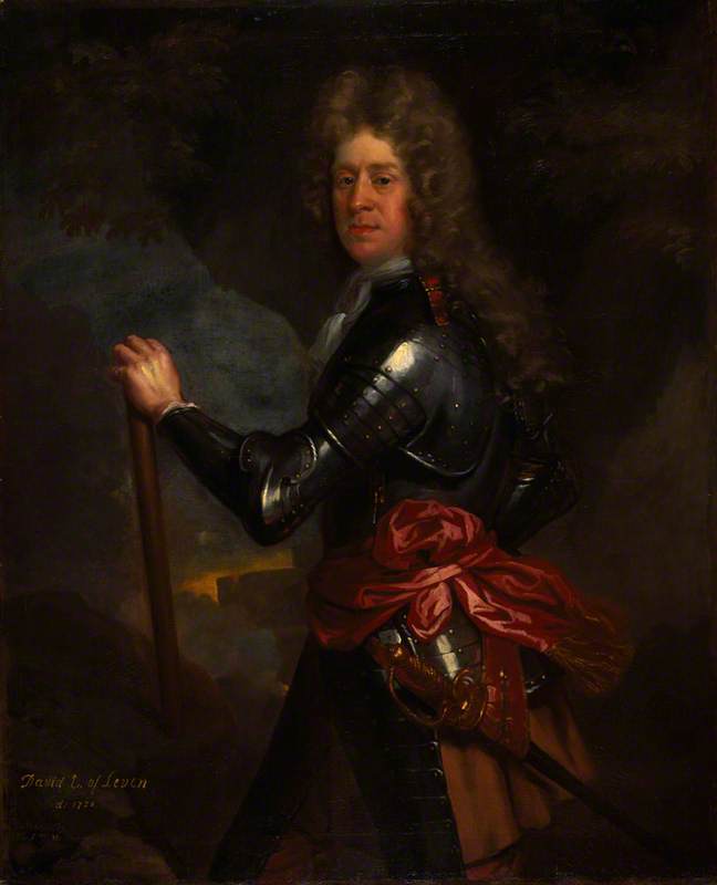 Wikioo.org - The Encyclopedia of Fine Arts - Painting, Artwork by John Baptist De Medina - David Melville (1660–1728), 3rd Earl of Leven, Statesman and Soldier