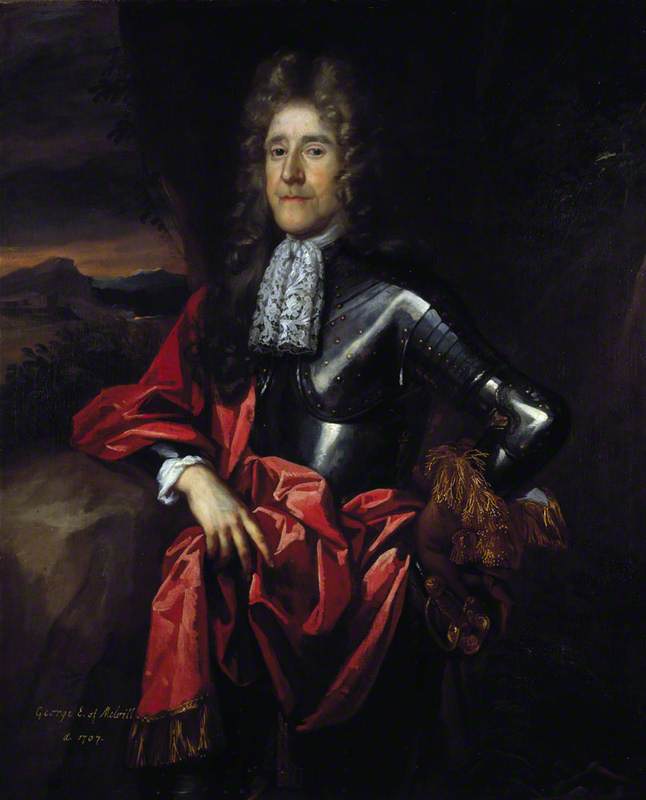 Wikioo.org - The Encyclopedia of Fine Arts - Painting, Artwork by John Baptist De Medina - George Melville (1636–1707), 1st Earl of Melville, Statesman