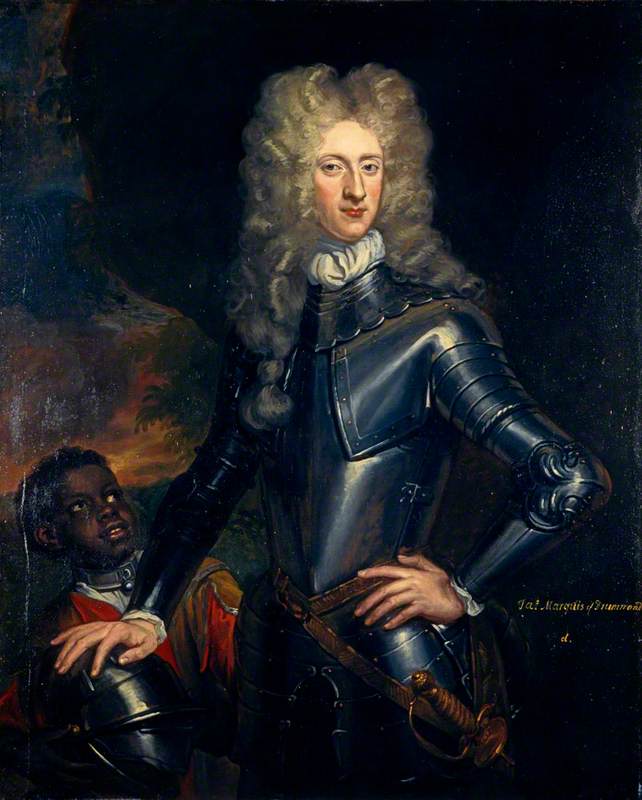 Wikioo.org - สารานุกรมวิจิตรศิลป์ - จิตรกรรม John Baptist De Medina - James Drummond (1673–1720), 2nd Titular Duke of Perth, Jacobite