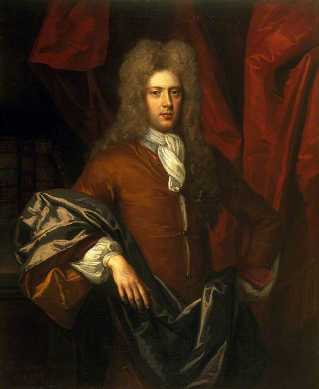 Wikioo.org - The Encyclopedia of Fine Arts - Painting, Artwork by John Baptist De Medina - James Ogilvy (1663–1730), 1st Earl of Seafield, Lord Chancellor