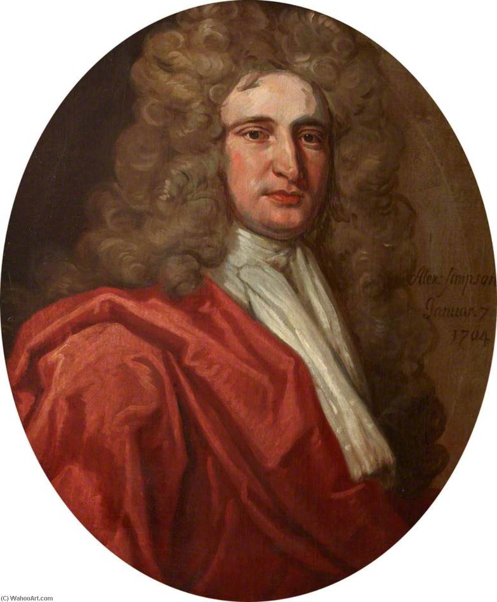 Wikioo.org - Bách khoa toàn thư về mỹ thuật - Vẽ tranh, Tác phẩm nghệ thuật John Baptist De Medina - Alexander Simpson, FRCSEd (1704)