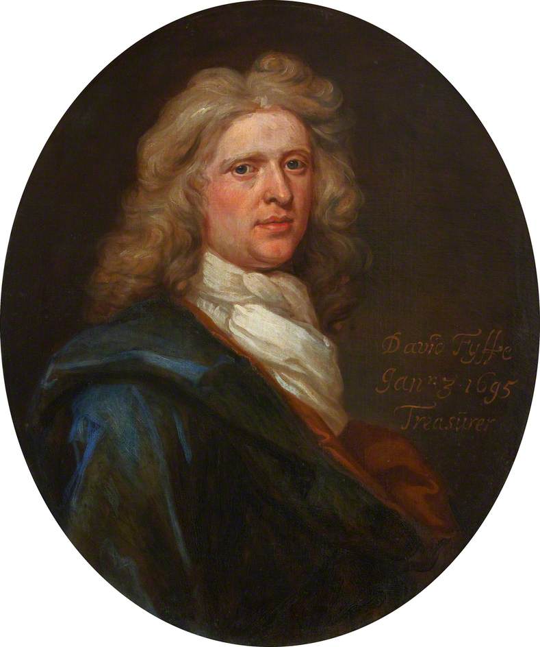 Wikioo.org - สารานุกรมวิจิตรศิลป์ - จิตรกรรม John Baptist De Medina - David Fyfe (d.1724), FRCSEd (1695)
