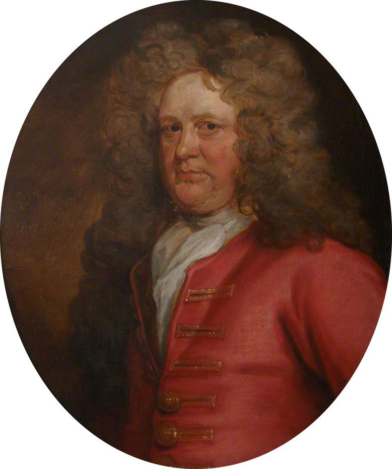 Wikioo.org - Bách khoa toàn thư về mỹ thuật - Vẽ tranh, Tác phẩm nghệ thuật John Baptist De Medina - Robert Campbell (1640 –1709), FRCSEd (1701)