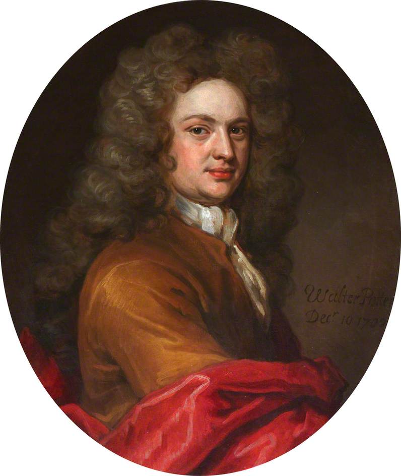 Wikioo.org - สารานุกรมวิจิตรศิลป์ - จิตรกรรม John Baptist De Medina - Walter Potter, FRCSEd (1702)