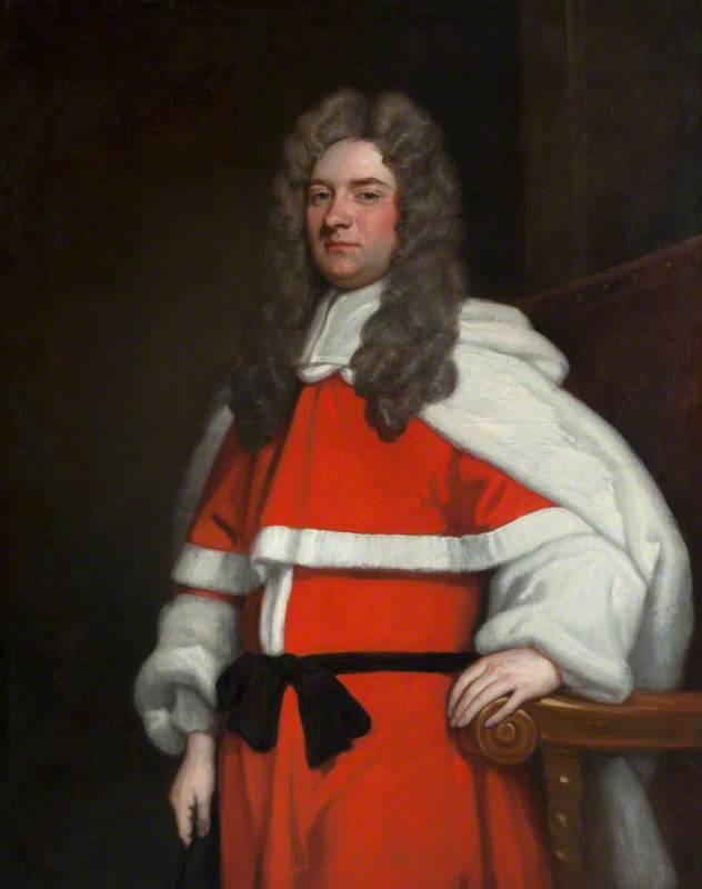 Wikioo.org - The Encyclopedia of Fine Arts - Painting, Artwork by John Baptist De Medina - George Dalrymple of Dalmahoy (1680–1745), Baron of Exchequer