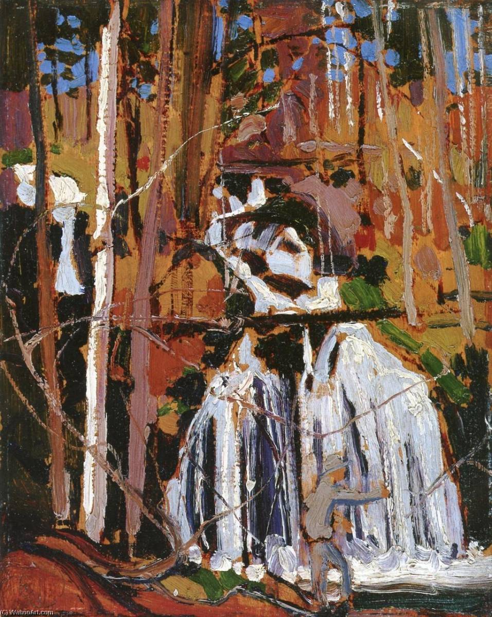 Wikioo.org - The Encyclopedia of Fine Arts - Painting, Artwork by Tom Thomson - Little Cauchon Lake