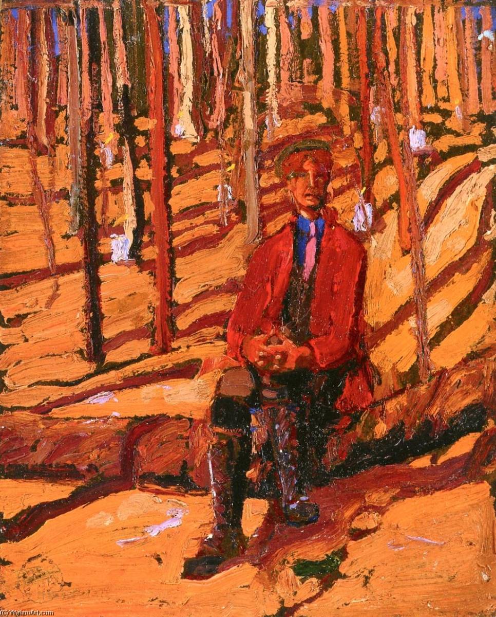 Wikioo.org - The Encyclopedia of Fine Arts - Painting, Artwork by Tom Thomson - In the Sugar Bush (Shannon Fraser)