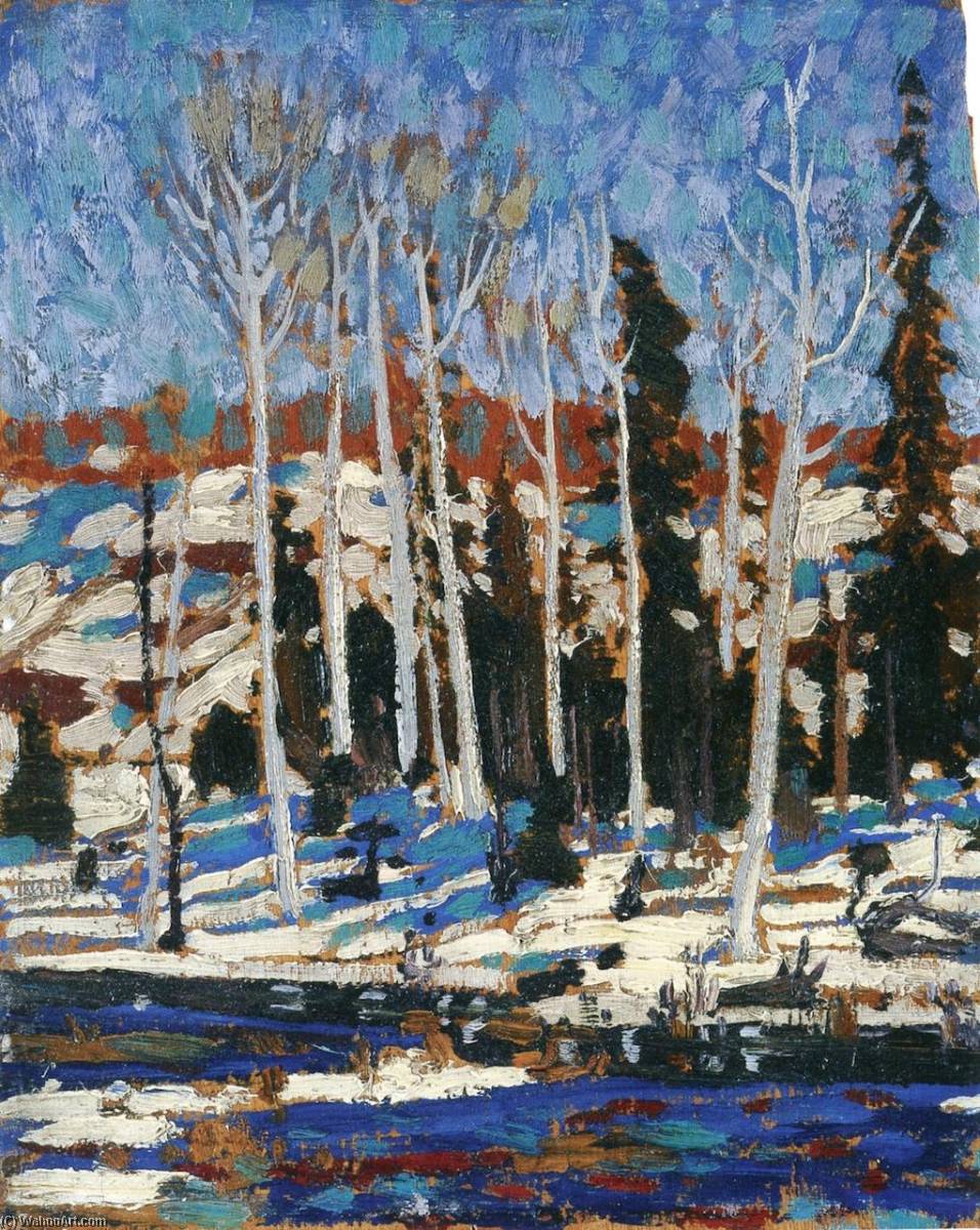 Wikioo.org - The Encyclopedia of Fine Arts - Painting, Artwork by Tom Thomson - March