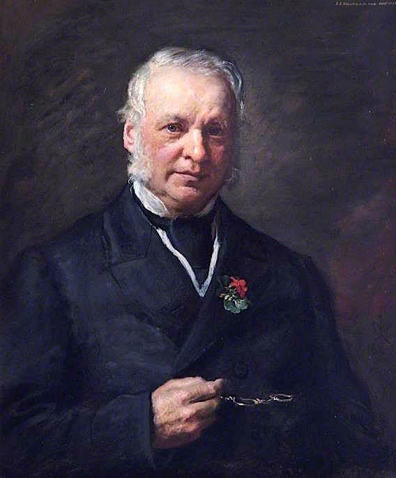 Wikioo.org - The Encyclopedia of Fine Arts - Painting, Artwork by John Everett Millais - James Wyatt Junior, Aged 65