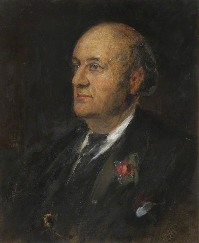 Wikioo.org - The Encyclopedia of Fine Arts - Painting, Artwork by Lowes Cato Dickinson - Oscar Browning (1837–1923), President (1859) and Treasurer (1881–1902) of the Cambridge Union Society, Fellow of King's College, Teacher and Historian