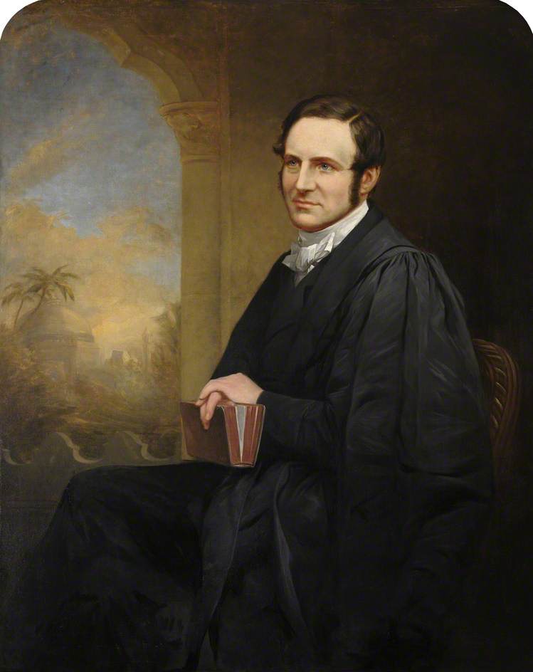 Wikioo.org - The Encyclopedia of Fine Arts - Painting, Artwork by Lowes Cato Dickinson - Thomas Gejetan Ragland (1815–1858), Fellow (1841–1858), Missionary