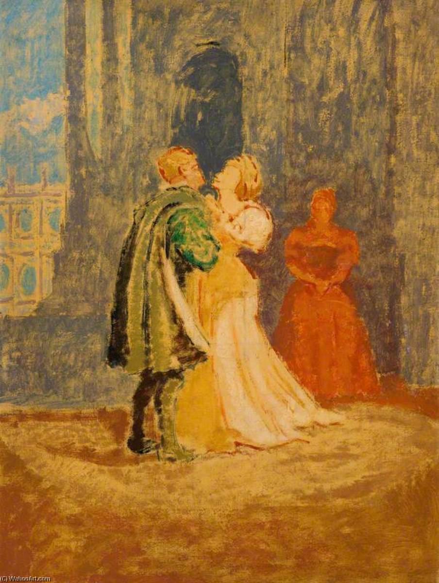 Wikioo.org - The Encyclopedia of Fine Arts - Painting, Artwork by Thérèse Lessore - 'The Taming of the Shrew'