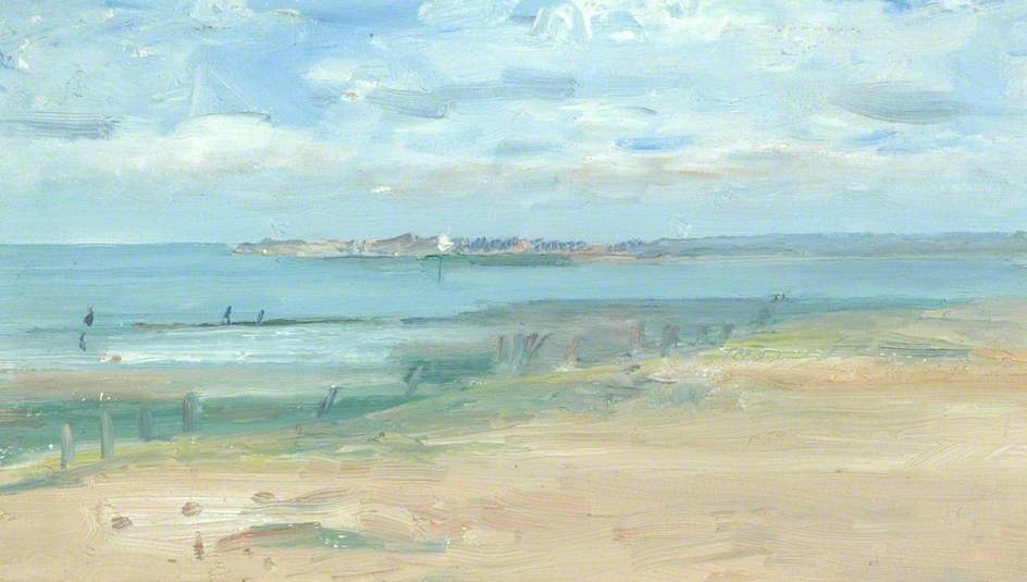 Wikioo.org - The Encyclopedia of Fine Arts - Painting, Artwork by Richard Ernst Eurich - Entrance to Beaulieu River