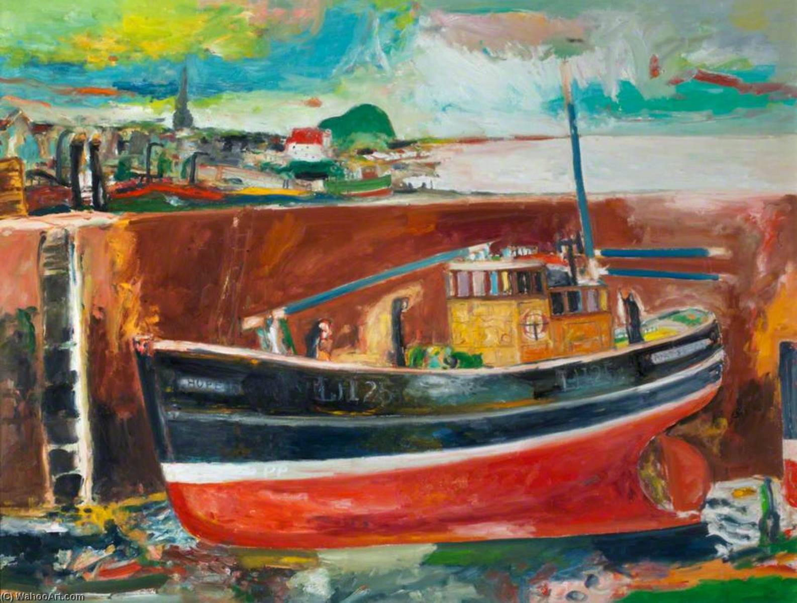 Wikioo.org - The Encyclopedia of Fine Arts - Painting, Artwork by John Bellany - 'The Hope'