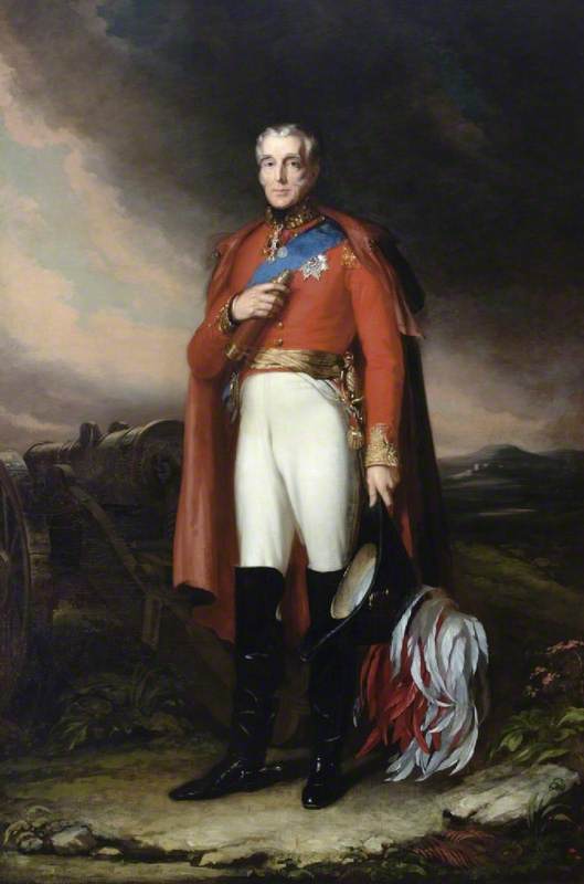 Wikioo.org - The Encyclopedia of Fine Arts - Painting, Artwork by John Lindsay Lucas - Arthur Wellesley (1769–1852), 1st Duke of Wellington, KG