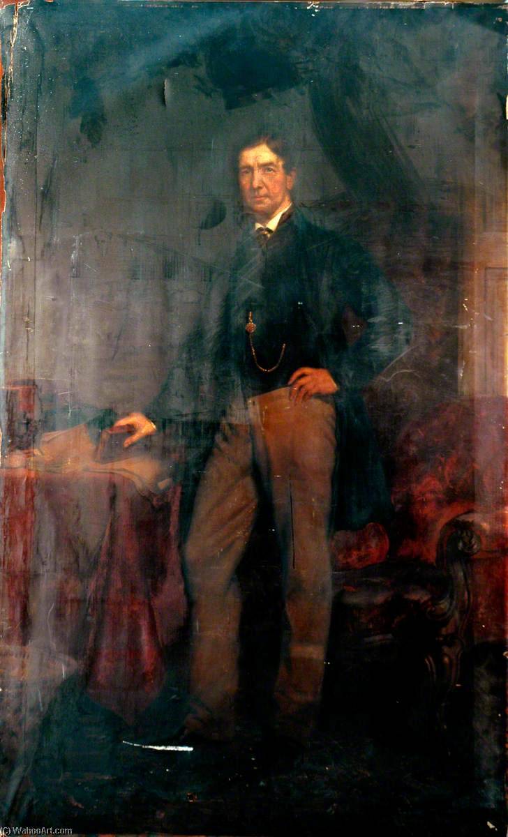 Wikioo.org - The Encyclopedia of Fine Arts - Painting, Artwork by John Lindsay Lucas - William Philip Price, Chairman, Midland Railway (1870–1873)