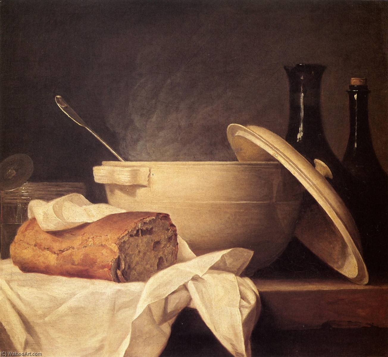 Wikioo.org – L'Encyclopédie des Beaux Arts - Peinture, Oeuvre de Anne Vallayer Coster - La jatte blanche