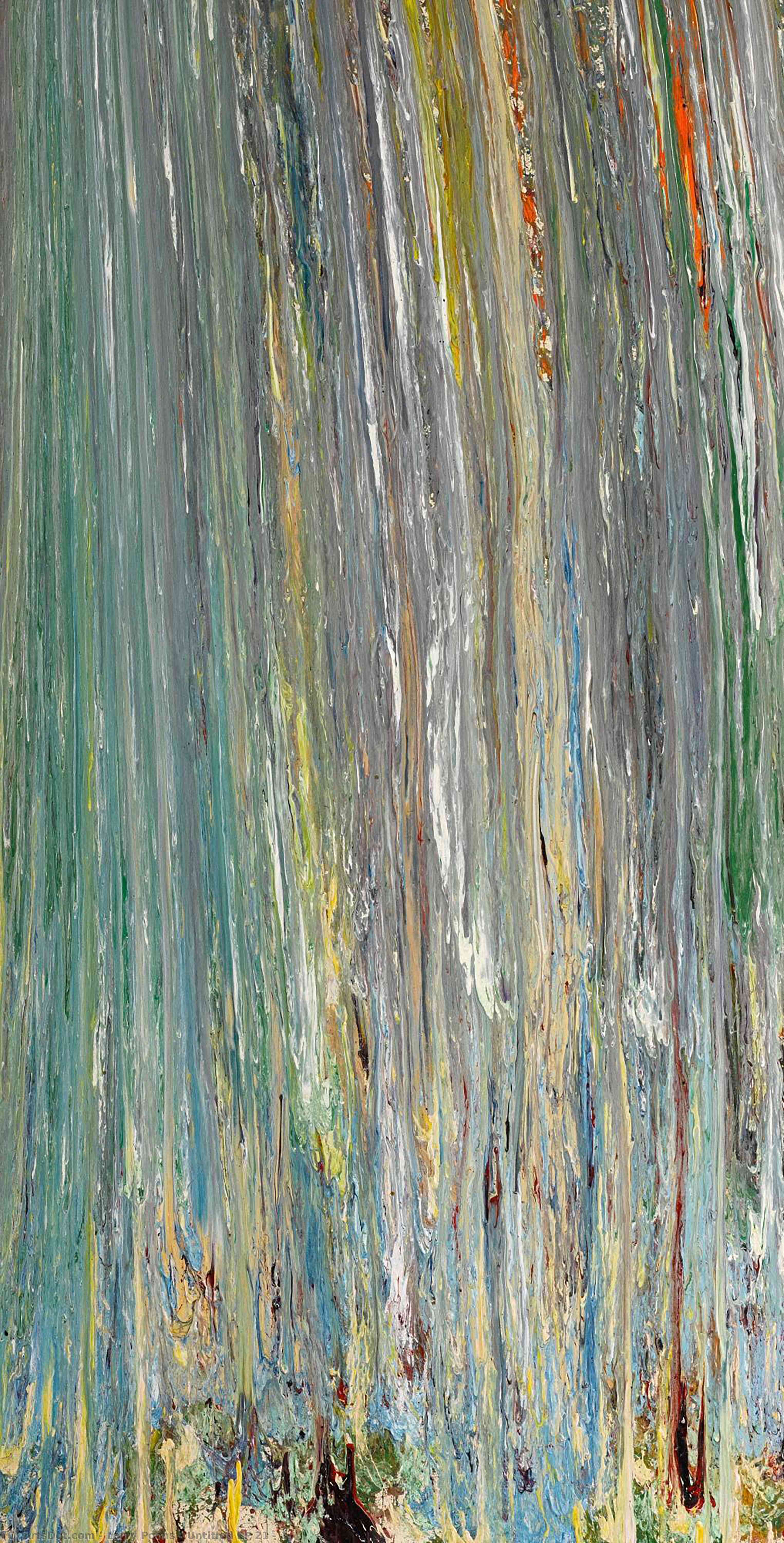 WikiOO.org - 百科事典 - 絵画、アートワーク Larry Poons - untitled lp 21 ( 1 )