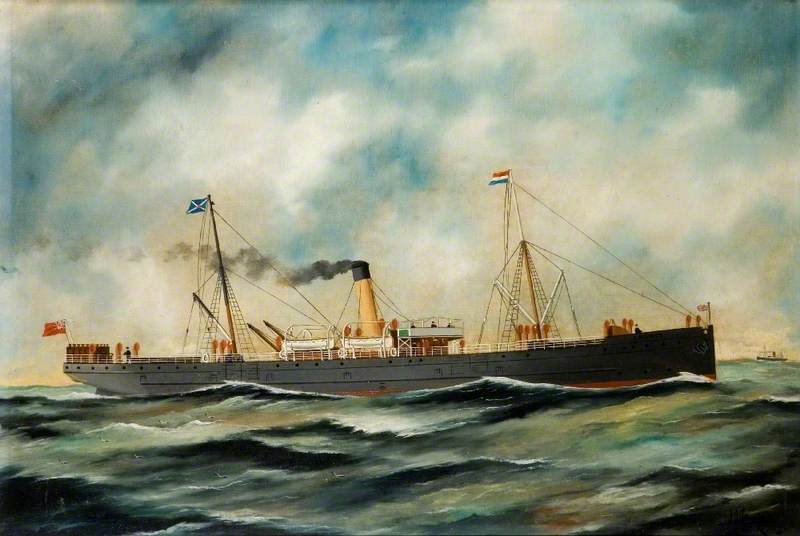 Wikioo.org - The Encyclopedia of Fine Arts - Painting, Artwork by Alfred Jensen - SS 'Cromer'