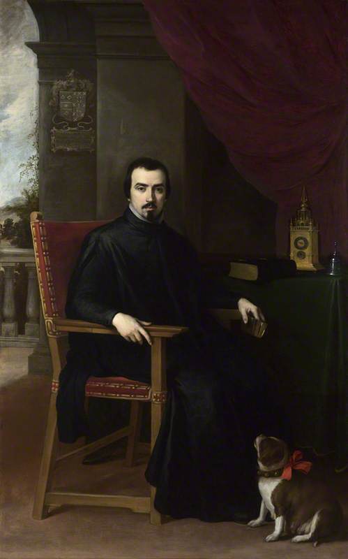 Wikioo.org - The Encyclopedia of Fine Arts - Painting, Artwork by Bartolome Esteban Murillo - Portrait of Don Justino de Neve