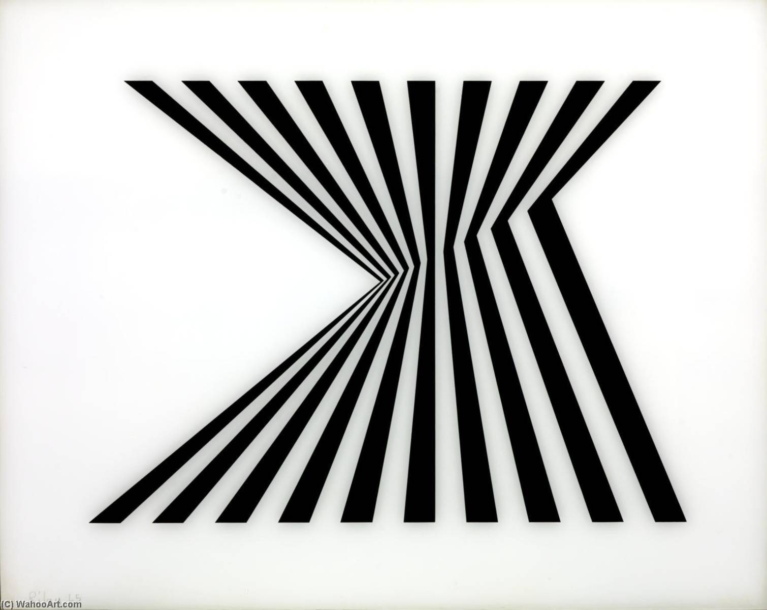Wikioo.org - The Encyclopedia of Fine Arts - Painting, Artwork by Bridget Riley - Untitled