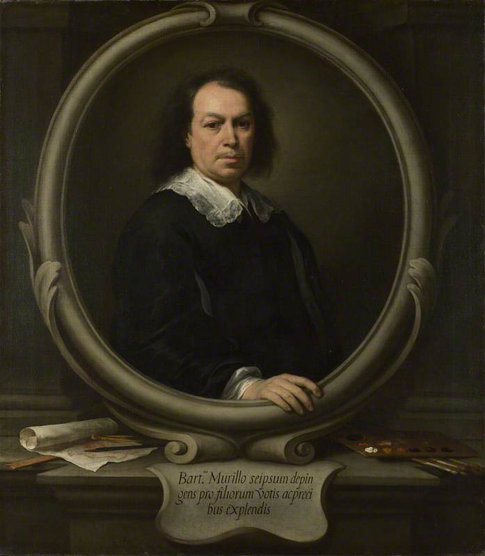 Wikioo.org - The Encyclopedia of Fine Arts - Painting, Artwork by Bartolome Esteban Murillo - Self Portrait