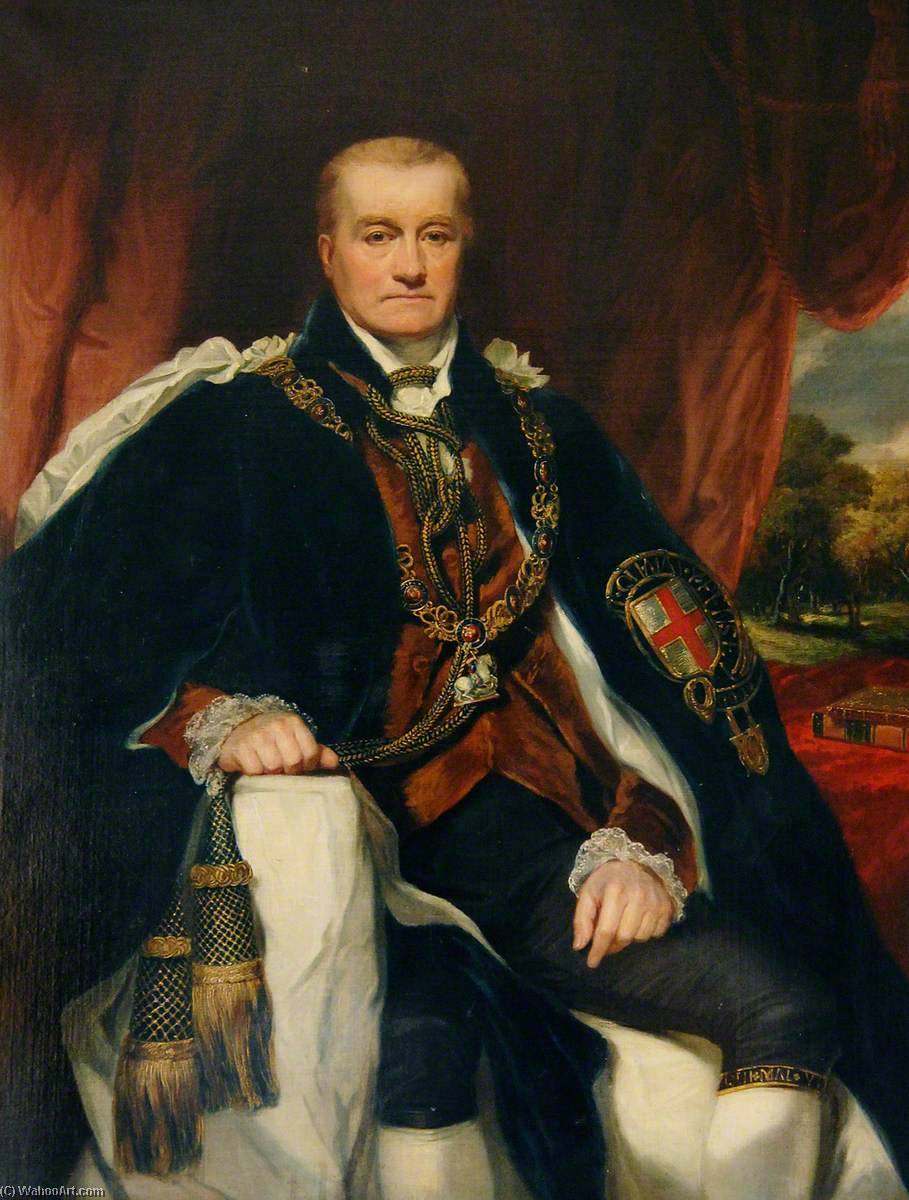 Wikioo.org - The Encyclopedia of Fine Arts - Painting, Artwork by George Clint - George John (1758–1834), 2nd Earl Spencer, First Lord of the Admiralty (1794–1801)
