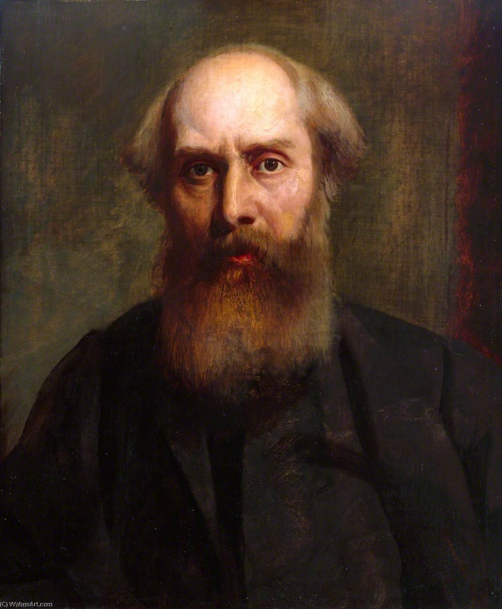 Wikioo.org - The Encyclopedia of Fine Arts - Painting, Artwork by Solomon Alexander Hart - Self Portrait
