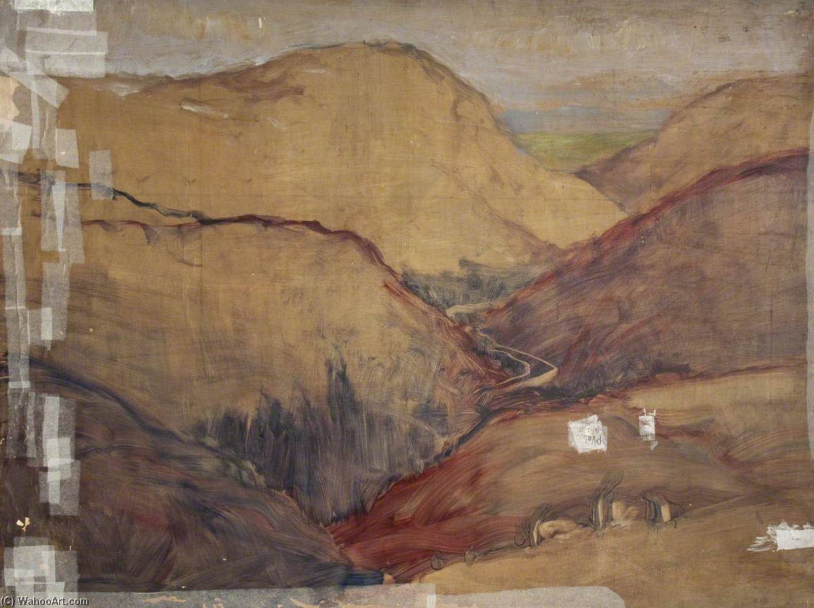 Wikioo.org - The Encyclopedia of Fine Arts - Painting, Artwork by William Hoggatt - Landscape Sketch