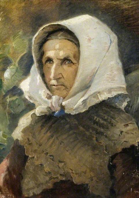 Wikioo.org - The Encyclopedia of Fine Arts - Painting, Artwork by Margaret Thomas - Danish Peasant Woman