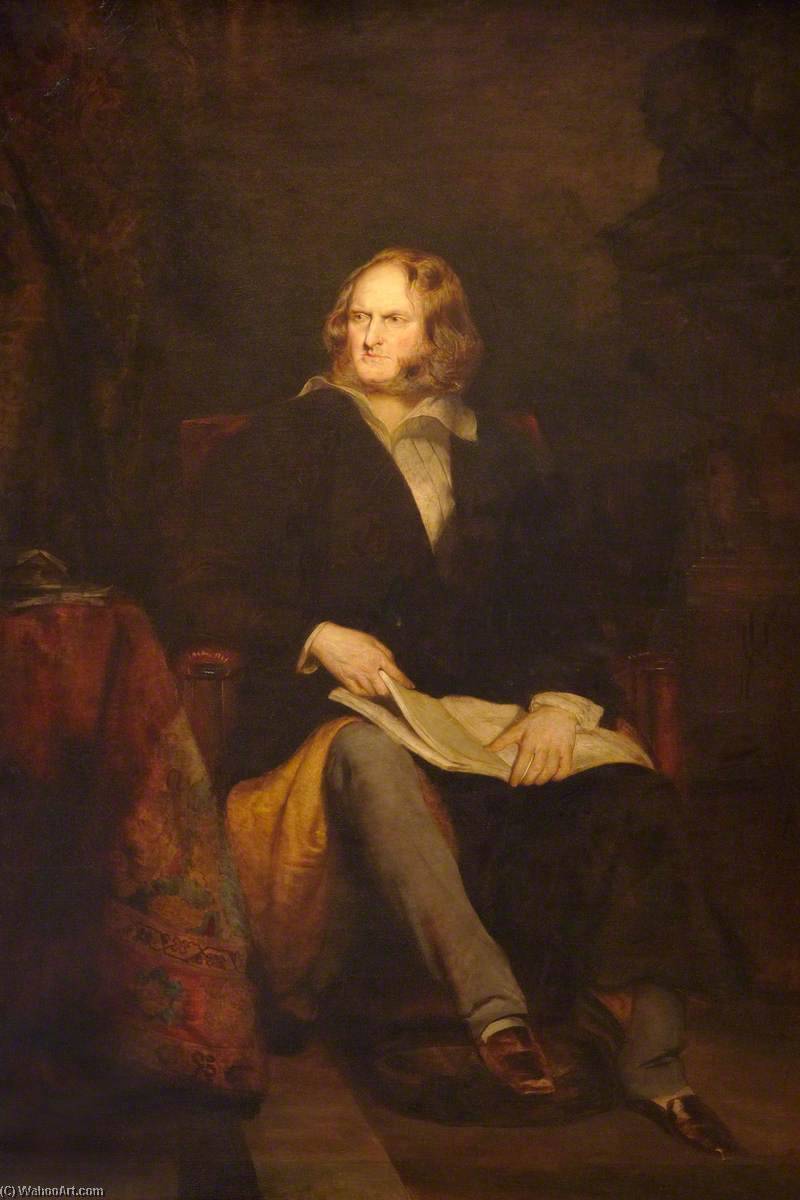 Wikioo.org - The Encyclopedia of Fine Arts - Painting, Artwork by Robert Scott Lauder - John Wilson (1785–1854)