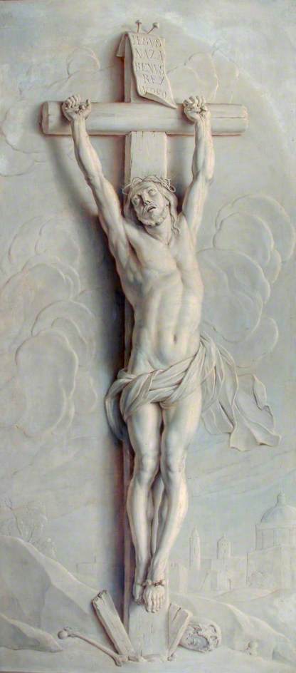 Wikioo.org - The Encyclopedia of Fine Arts - Painting, Artwork by Jacob De Wit - Christ on the Cross