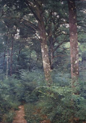 Wikioo.org - The Encyclopedia of Fine Arts - Painting, Artwork by Smith Alfred - SOUS BOIS L'ETE SOUS BOIS