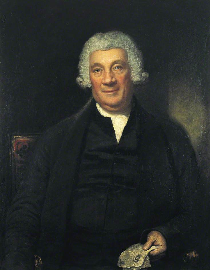 Wikioo.org - The Encyclopedia of Fine Arts - Painting, Artwork by Samuel Drummond - Abraham Newland (1730–1807), Chief Cashier of the Bank of England (1782–1807)