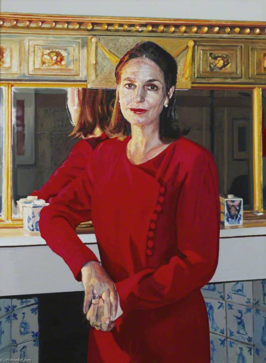 Wikioo.org - The Encyclopedia of Fine Arts - Painting, Artwork by Peter Douglas Edwards - Baroness Blackstone, Master (1987–1997)