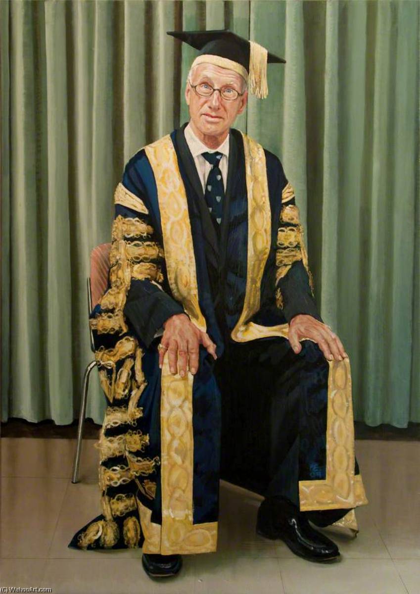 Wikioo.org - The Encyclopedia of Fine Arts - Painting, Artwork by Peter Douglas Edwards - Sir Peter Middleton (b.1934), Chancellor of the University of Sheffield (since 1999)