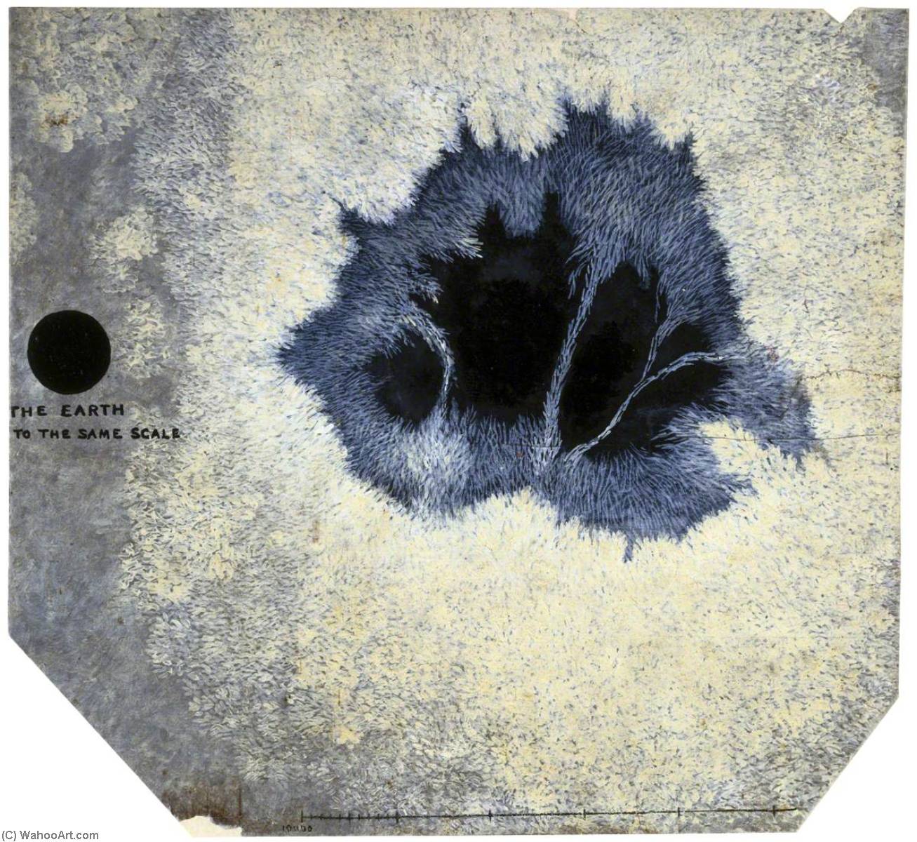 WikiOO.org - Encyclopedia of Fine Arts - Målning, konstverk James Nasmyth - Sunspot