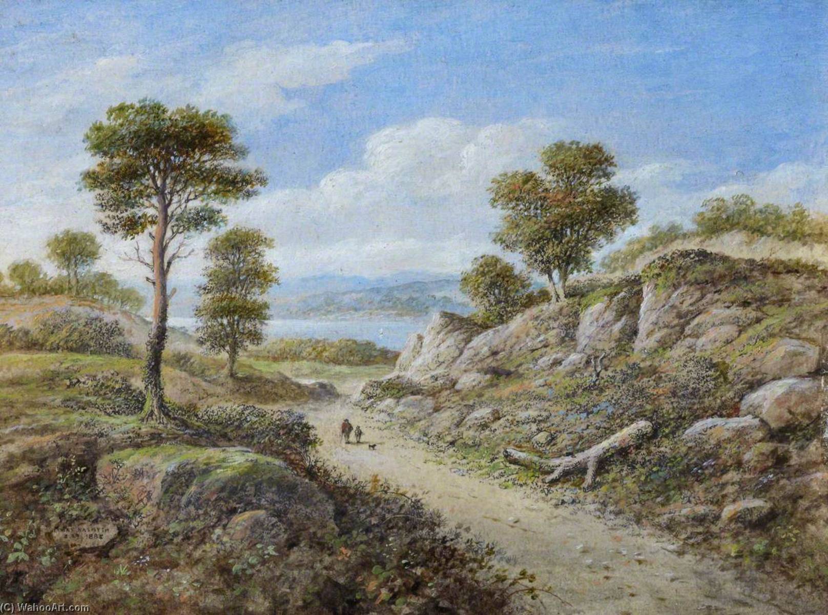 Wikioo.org - The Encyclopedia of Fine Arts - Painting, Artwork by James Nasmyth - Landscape