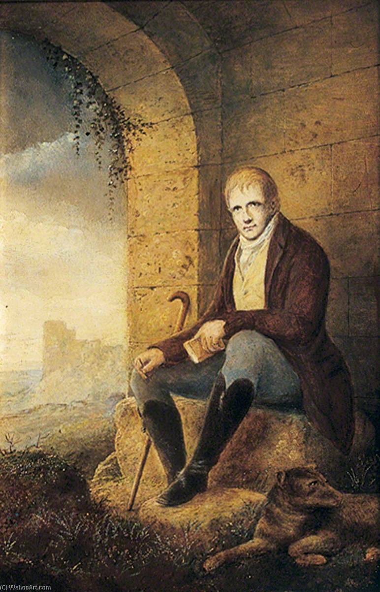 Wikioo.org - The Encyclopedia of Fine Arts - Painting, Artwork by James Nasmyth - Sir Walter Scott (1771–1832)