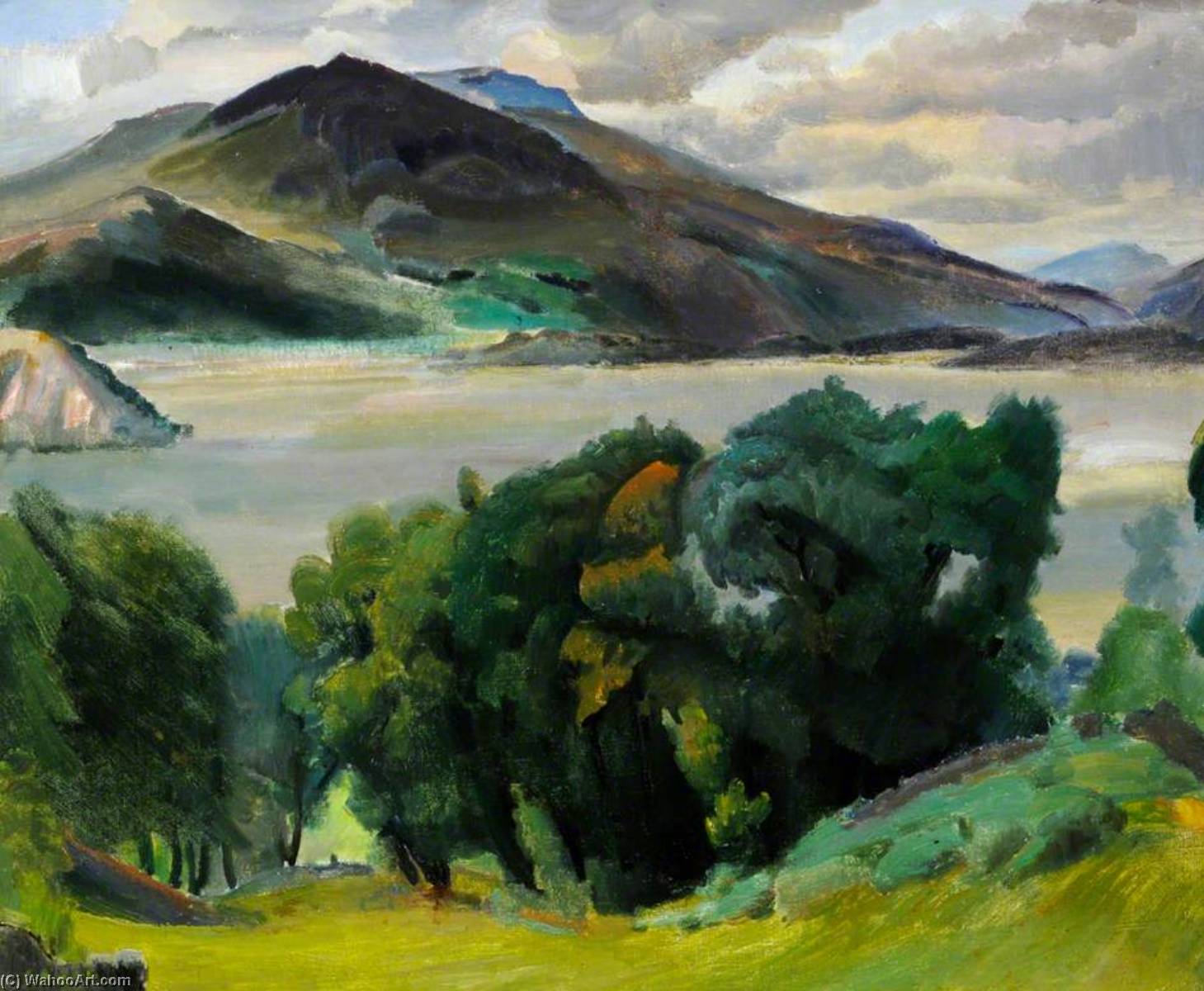 Wikioo.org - The Encyclopedia of Fine Arts - Painting, Artwork by Raymond James Coxon - Near Portmadoc