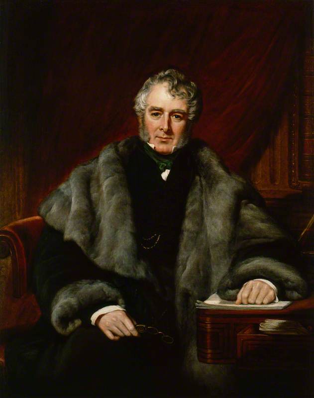 Wikioo.org - The Encyclopedia of Fine Arts - Painting, Artwork by John Partridge - William Lamb, 2nd Viscount Melbourne