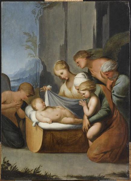 Wikioo.org - The Encyclopedia of Fine Arts - Painting, Artwork by Lubin Baugin - Le sommeil de l'enfant Jésus