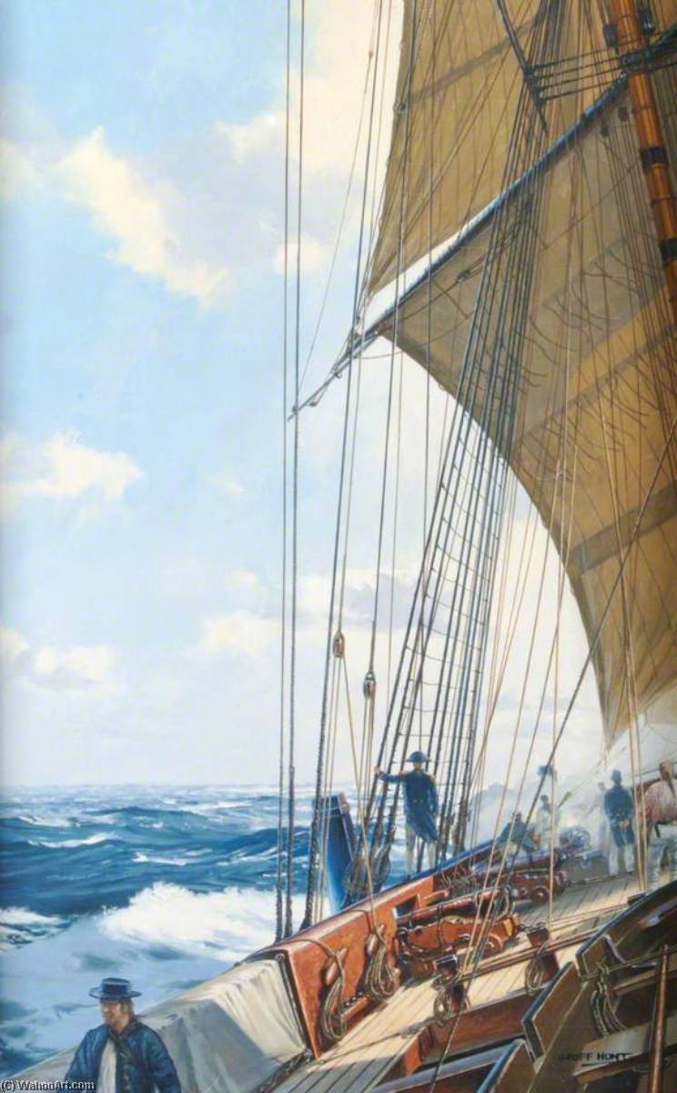 Wikioo.org - The Encyclopedia of Fine Arts - Painting, Artwork by Geoff Hunt - Post Captain