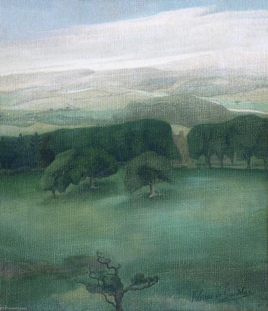 Wikioo.org - The Encyclopedia of Fine Arts - Painting, Artwork by Valerius De Saedeleer - Mountains in Cardiganshire