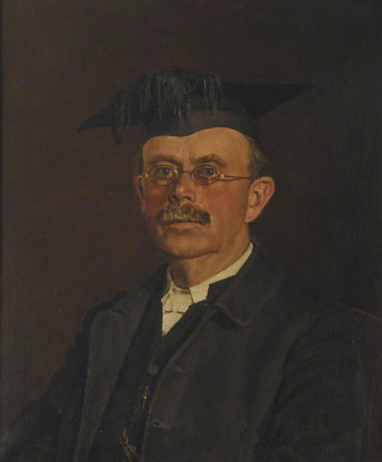 Wikioo.org - The Encyclopedia of Fine Arts - Painting, Artwork by Allan Gwynne Jones - Herbert E. D. Blakiston (1862–1942), President of Trinity College